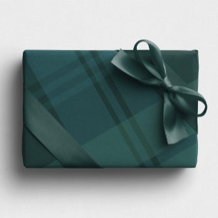 Feuille De Papier Cadeau Vacances vert bleu gras chèque Noël
