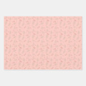 Feuille De Papier Cadeau Vacances vertes (Devant 3)