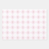 Feuille De Papier Cadeau Vachère Coquette Rose Western (Devant 2)