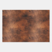 Feuille De Papier Cadeau Vachette Brown occidentale (Devant 3)