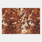 Feuille De Papier Cadeau Vachette noire Brown (Devant 3)