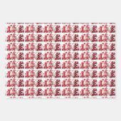 Feuille De Papier Cadeau Valentine Gnomes (Devant 2)