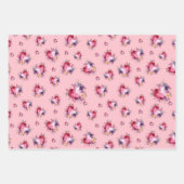 Feuille De Papier Cadeau Valentine Splash of Hearts Motif (Devant 2)