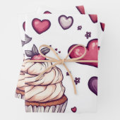 Feuille De Papier Cadeau Valentine's Day (En situation)