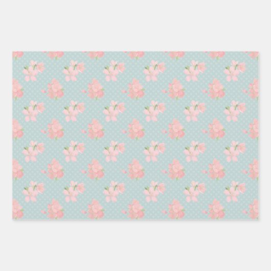 Feuille De Papier Cadeau Valentines Day - Enveloppes de cadeaux d'amour (Devant 3)