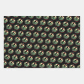 Feuille De Papier Cadeau Valeurs de l'équipe de baseball motivationnel (Devant 3)