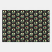 Feuille De Papier Cadeau Valeurs de l'équipe de baseball motivationnel (Devant 2)