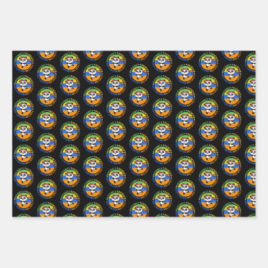 Feuille De Papier Cadeau Valeurs des arts martiaux - Garçons Karate Mindset (Devant 2)