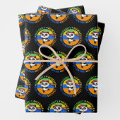 Feuille De Papier Cadeau Valeurs des arts martiaux - Garçons Karate Mindset (En situation)