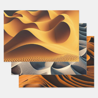 Feuille De Papier Cadeau Vallées d'Ember