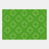 Feuille De Papier Cadeau Valse du Trèfle (Devant)