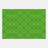 Feuille De Papier Cadeau Valse du Trèfle (Devant)