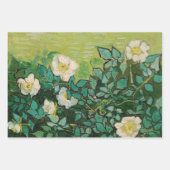 Feuille De Papier Cadeau Van Gogh Wild Roses (Devant 2)