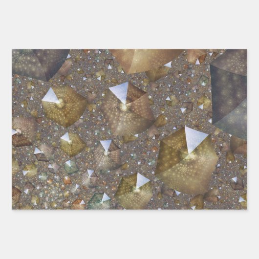 Feuille De Papier Cadeau Variations candées (Devant 3)