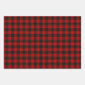 Feuille De Papier Cadeau Variations Clan Brodie Tartan (Devant)