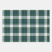 Feuille De Papier Cadeau Variations Clan Campbell Tartan (Devant 2)