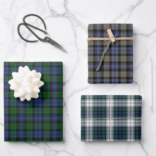 Feuille De Papier Cadeau Variations Clan Murray Tartan