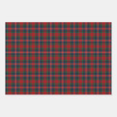 Feuille De Papier Cadeau Variations de tartan du clan MacPherson (Devant)