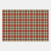 Feuille De Papier Cadeau Variations de tarte Clan Buchanan (Devant 2)