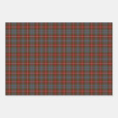 Feuille De Papier Cadeau Variations de tarte Clan Fraser (Devant 3)