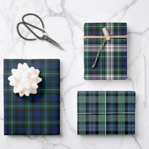 Feuille De Papier Cadeau Variations de tartes Clan Mackenzie