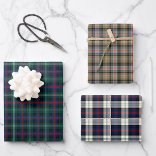 Feuille De Papier Cadeau Variations de tartes de Clan Sutherland