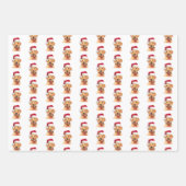 Feuille De Papier Cadeau Variété de chiots du Labrador (Devant 3)