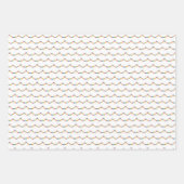 Feuille De Papier Cadeau Variété de Noël illustrée (Devant 3)