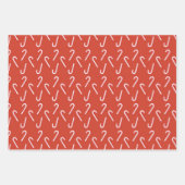 Feuille De Papier Cadeau Variété de Noël illustrée (Devant)