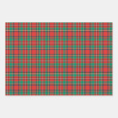 Feuille De Papier Cadeau Variété de Noël rétro (Devant)