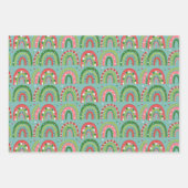 Feuille De Papier Cadeau Variété de vacances (Devant 2)