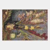 Feuille De Papier Cadeau Vase avec Gladioli par Vincent van Gogh (Devant 2)
