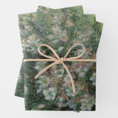 Feuille De Papier Cadeau Vase des fleurs de Claude Monet (En situation)