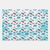 Feuille De Papier Cadeau Véhicules urbains (Devant 3)