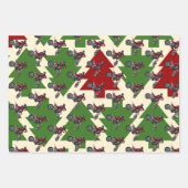 Feuille De Papier Cadeau Vélo Cool Dirtbike vacances de Noël (Devant 2)