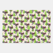 Feuille De Papier Cadeau Vélo Cool Dirtbike vacances de Noël (Devant)