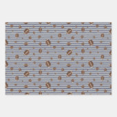 Feuille De Papier Cadeau Ventilateur De Football De Dallas (Devant 3)