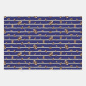 Feuille De Papier Cadeau Ventilateur De Football De Dallas (Devant 2)