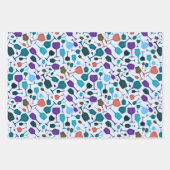 Feuille De Papier Cadeau Ver à vin! (Devant 3)