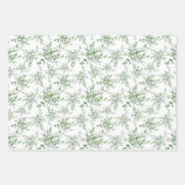 Feuille De Papier Cadeau Verdure (Devant 3)