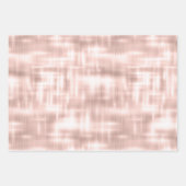 Feuille De Papier Cadeau Verre blanc rose (Devant)