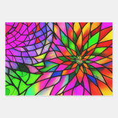 Feuille De Papier Cadeau Verre de Faux (Devant 3)