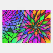 Feuille De Papier Cadeau Verre de Faux (Devant)