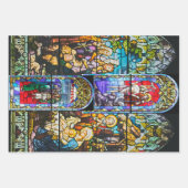 Feuille De Papier Cadeau Verre et croix de l'église (Devant 3)