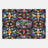 Feuille De Papier Cadeau Verre verni équatorien (Devant)