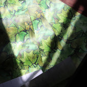 Feuille De Papier Cadeau Vert anglais Ivy Nature Motif d'aquarelle