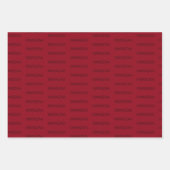 Feuille De Papier Cadeau Vert rouge moderne Kwanzaa (Devant 2)