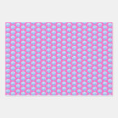 Feuille De Papier Cadeau Vibrant Scallop Shells Wrapping Paper (Devant 2)