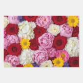 Feuille De Papier Cadeau Vibrant Summer Floral Bouquet (Devant 2)