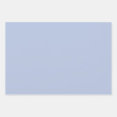 Feuille De Papier Cadeau Vichy bleu (Devant 3)